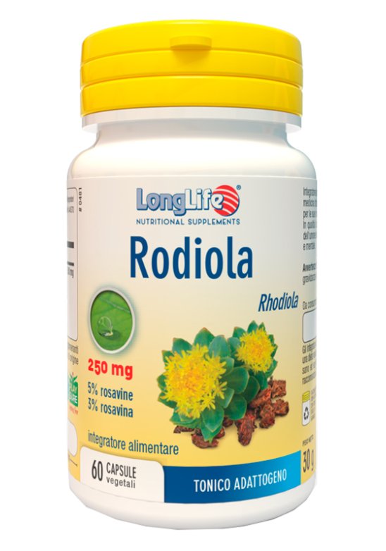 LONGLIFE RODIOLA 250MG 3% 60CPS