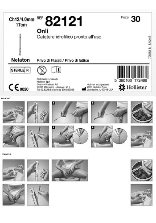 ONLI CATET IDROF 17CM CH12 30P