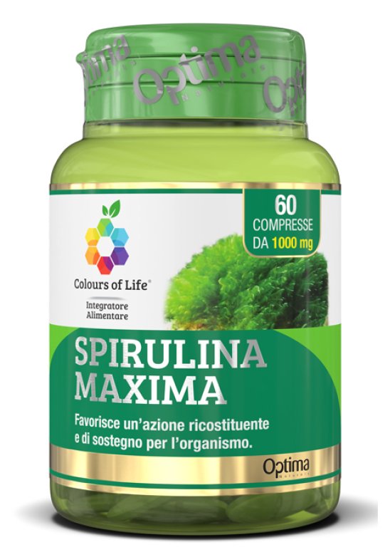 SPIRULINA MAXIMA 60 Compresse COLOURS