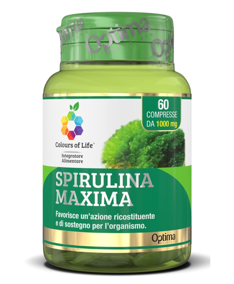 SPIRULINA MAXIMA 60 Compresse COLOURS