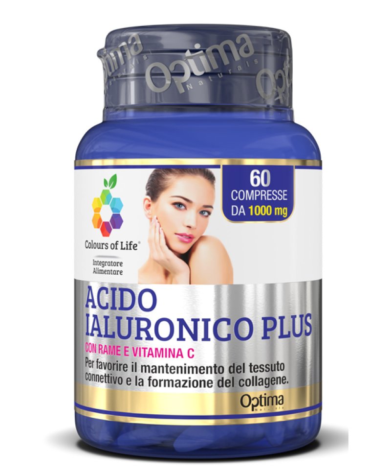 ACIDO IALURONICO 60CPR COLOURS ACIDO IALURONICO 60CPR COLOURS