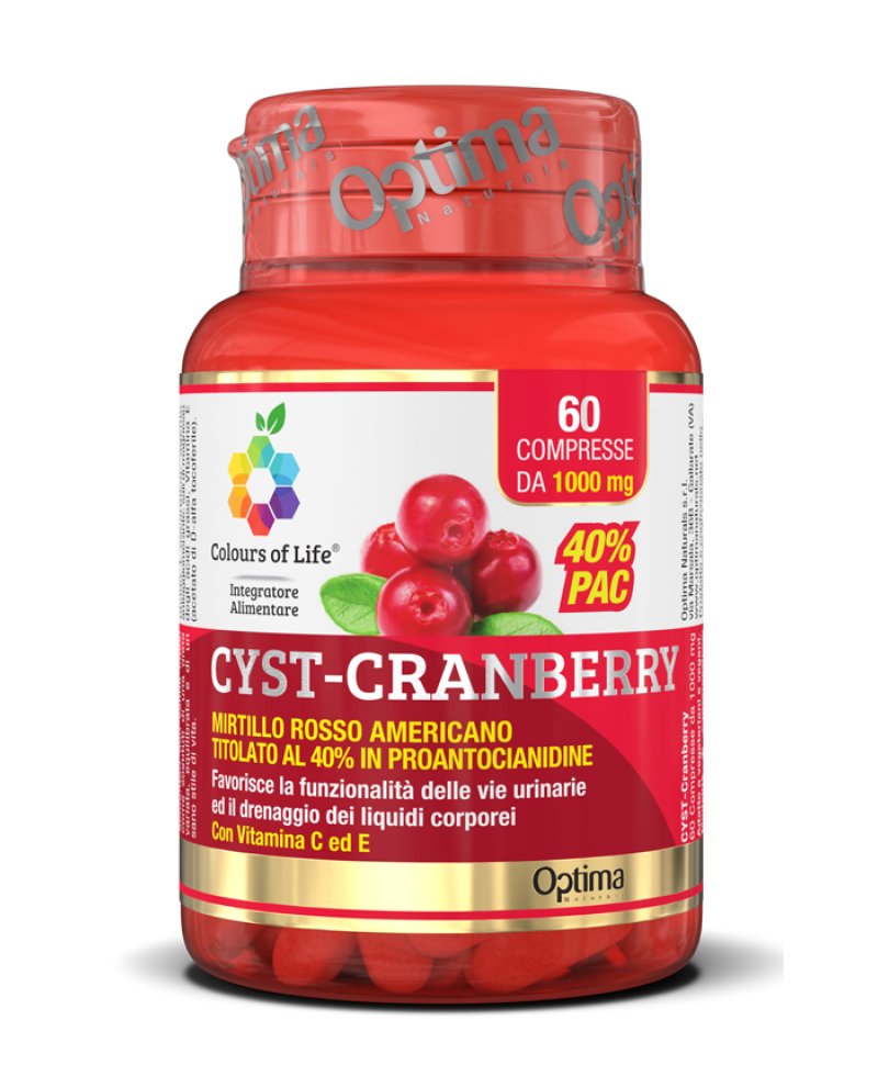 CRANBERRY C/VITAMINA C E 60CPR