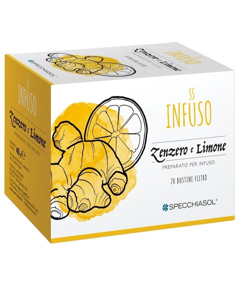 INFUSO ZENZERO LIMONE 20FILTRI