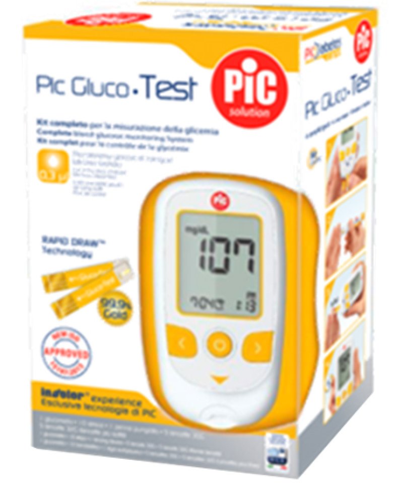 PIC KIT GLUCOMETRO GLUCOTEST