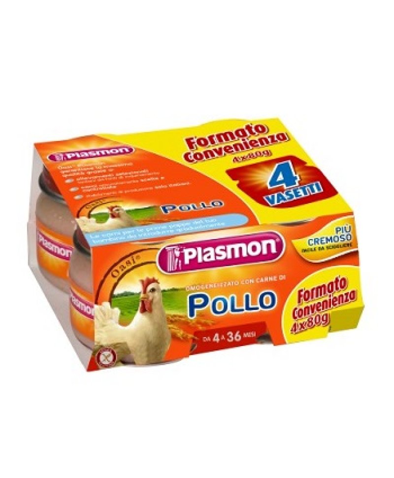 PLASMON OMOG POLLO  4X80G