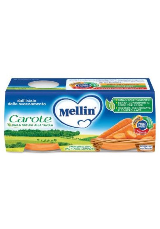 MELLIN OMOG CAROTE 2X80G