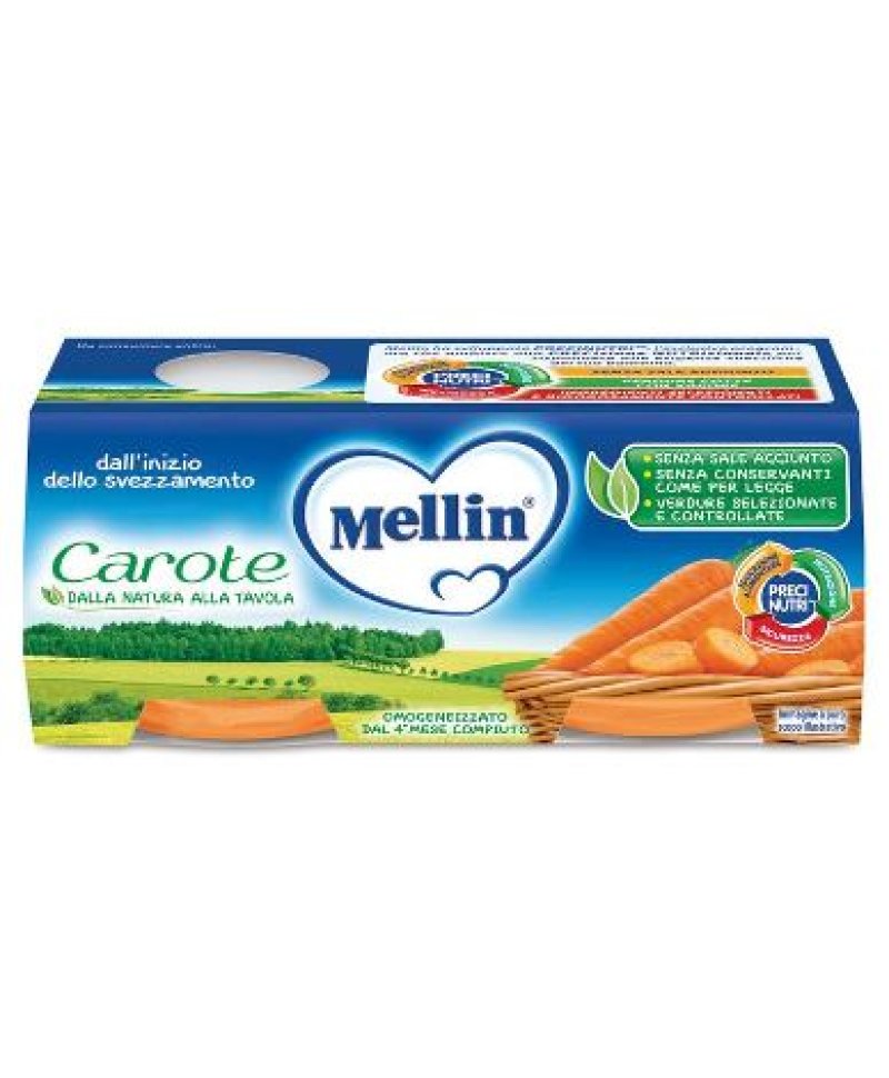 MELLIN OMOG CAROTE 2X80G MELLIN OMOG CAROTE 2X80G
