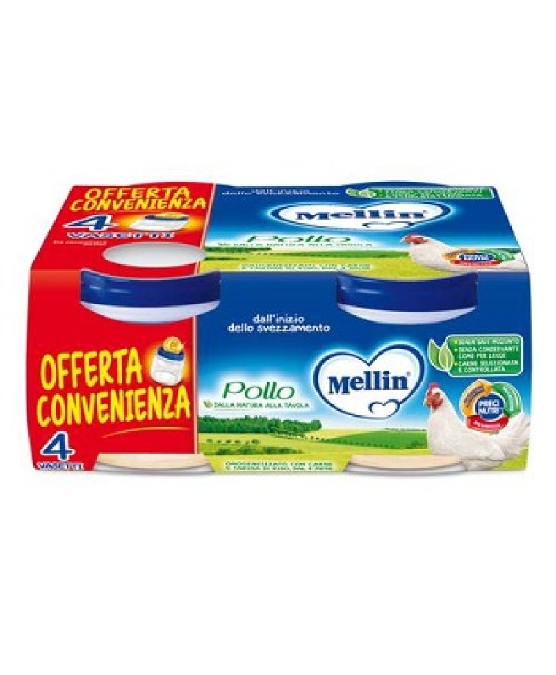 MELLIN OMOG POLLO 4X80G