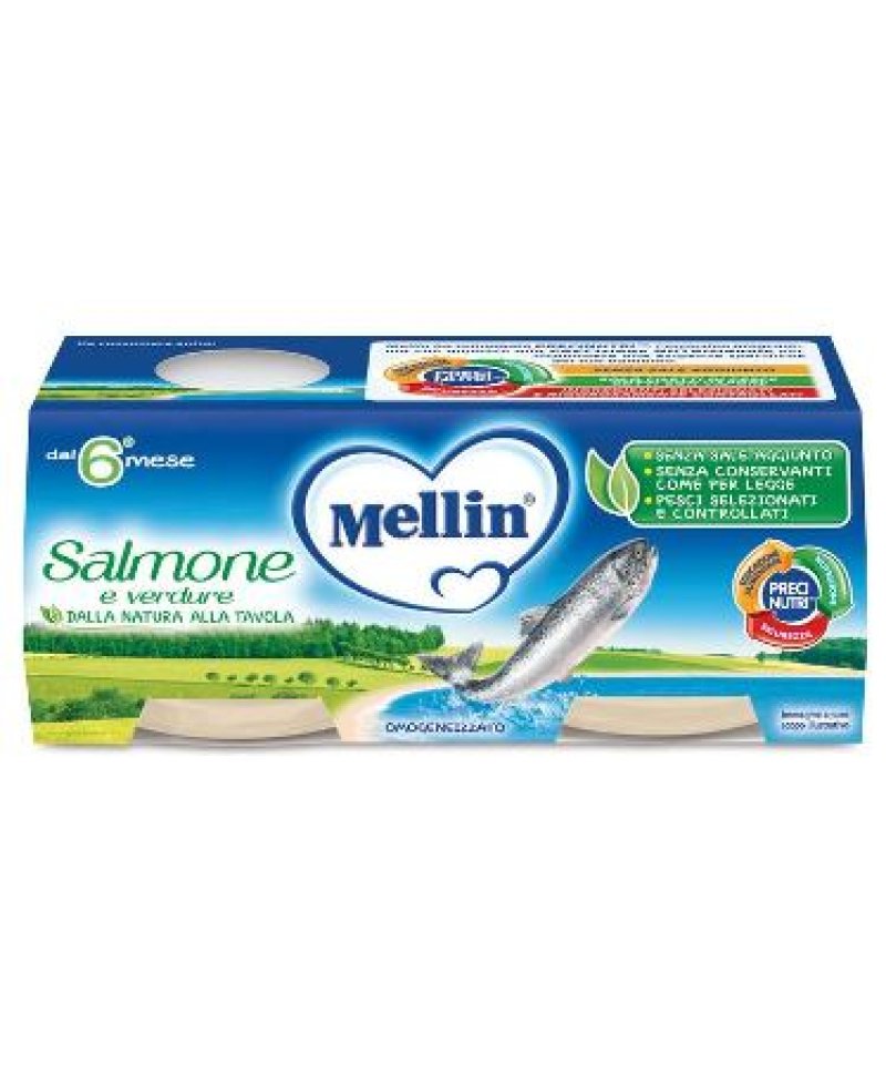 MELLIN OMOG SALMONE 2X80G MELLIN OMOG SALMONE 2X80G