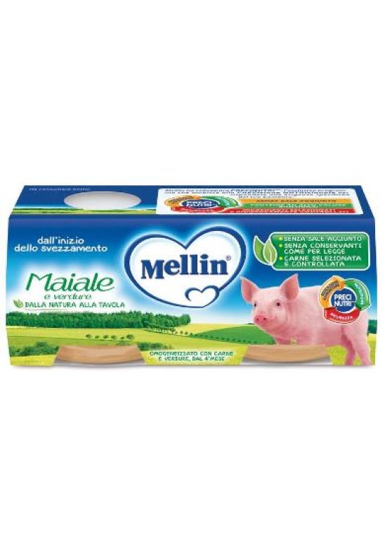 MELLIN OMOG MAIALE 2X80G MELLIN OMOG MAIALE 2X80G