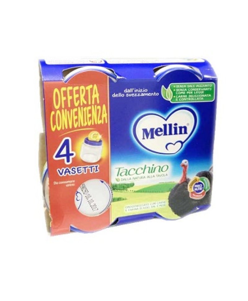 MELLIN OM TACCHINO 4X80G