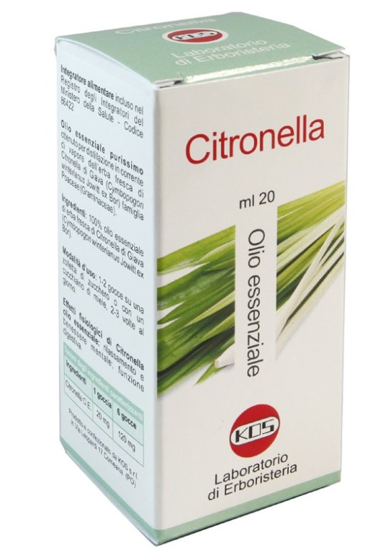 CITRONELLA OLIO ESSENZIALE20ML