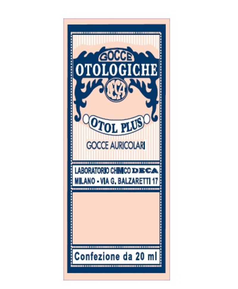 OTOL PLUS  Gocce AURIC 20ML