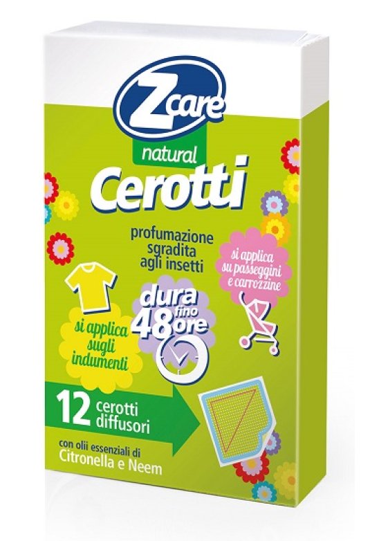 ZCARE NATURAL CEROTTI 12PZ