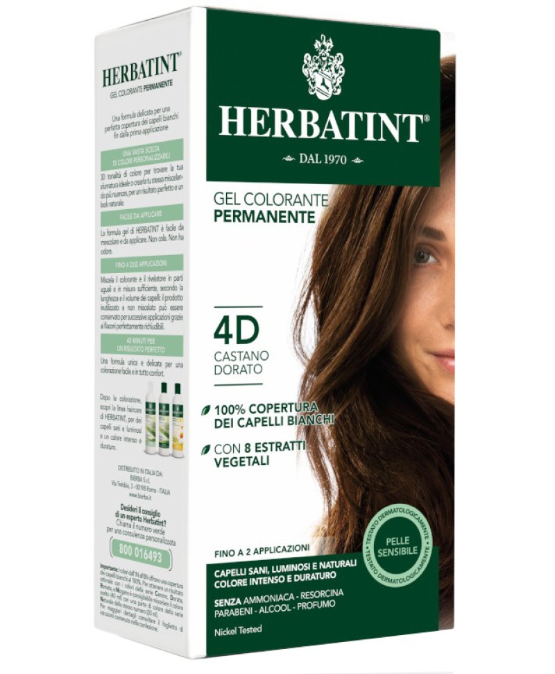 HERBATINT 4D CASTANO DORE135ML