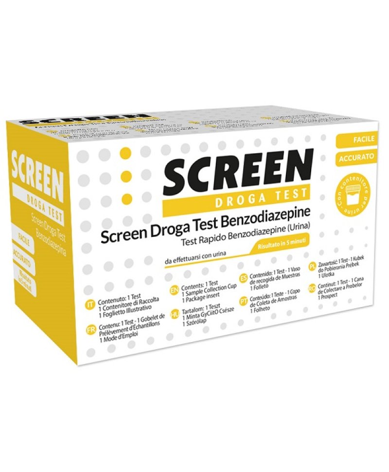 SCREEN DROGA TEST BENZODIAZEP