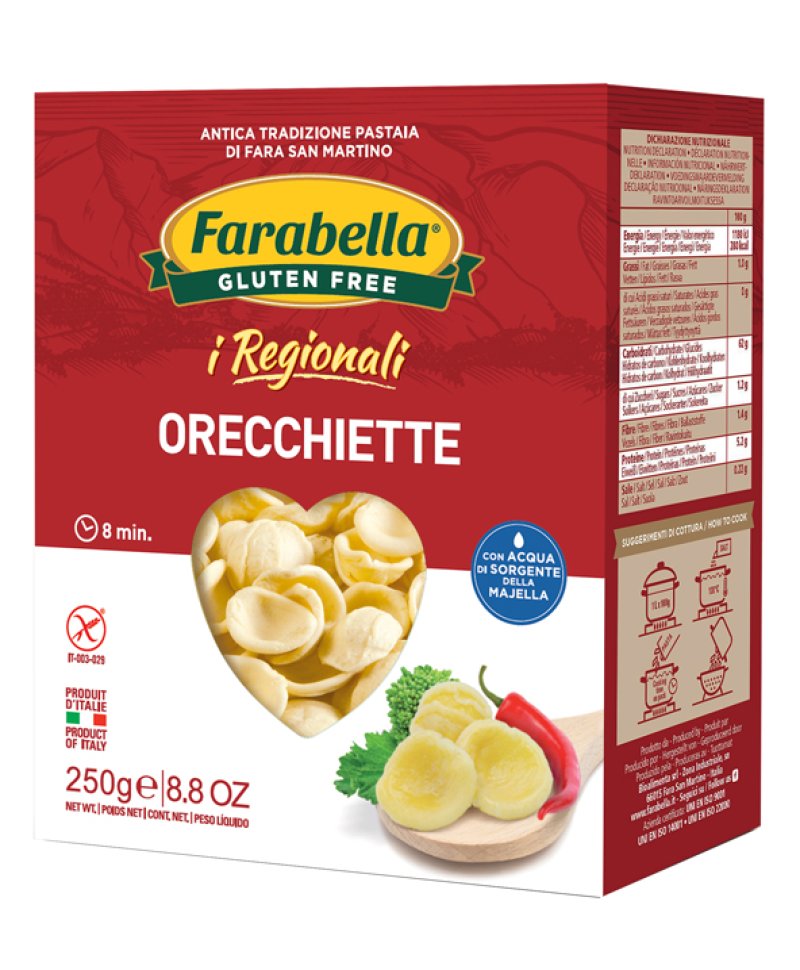 FARABELLA ORECCHIETTE I REGION