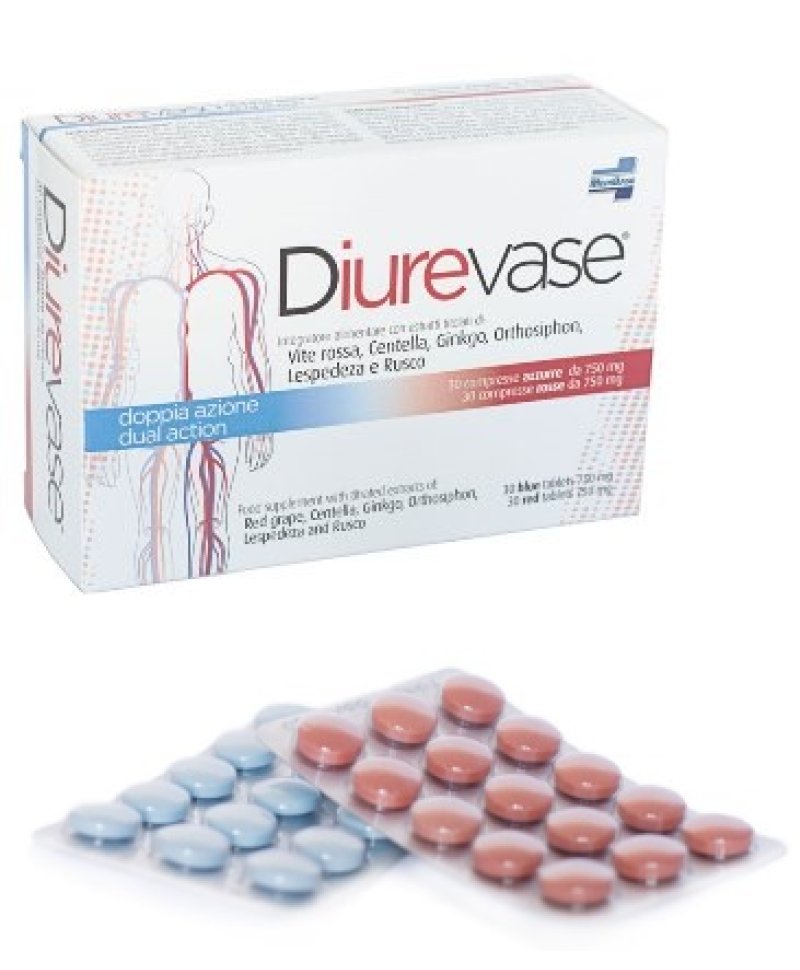 DIUREVASE 60 Compresse 750MG