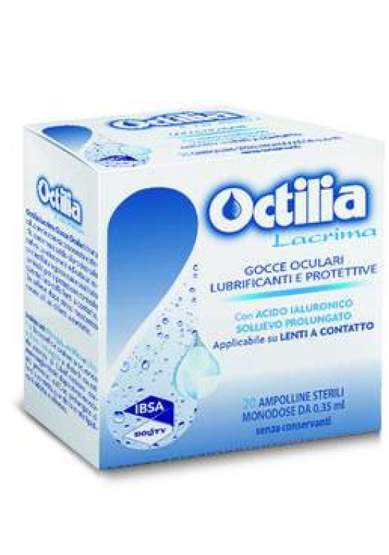 OCTILIA LACRIMA 20 fialette MONODOSE 0,35 mL gocce oculari lubrificanti