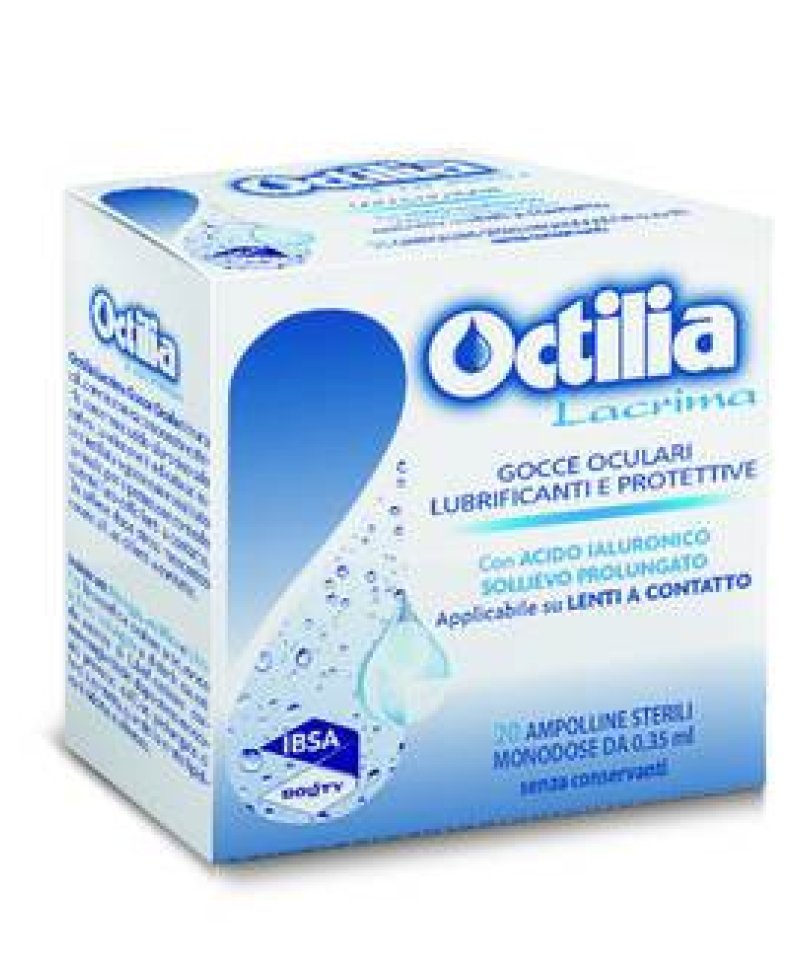 OCTILIA LACRIMA 20 fialette MONODOSE 0,35 mL gocce oculari lubrificanti