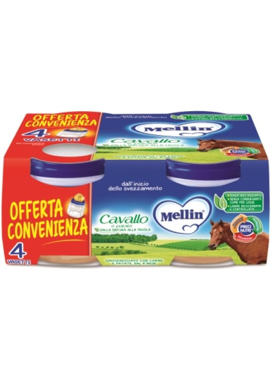 MELLIN OMOG CAVALLO 4X80G