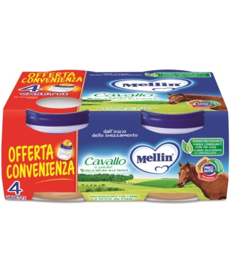 MELLIN OMOG CAVALLO 4X80G