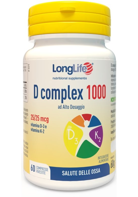 LONGLIFE D COMPLEX 1000 60 Compresse