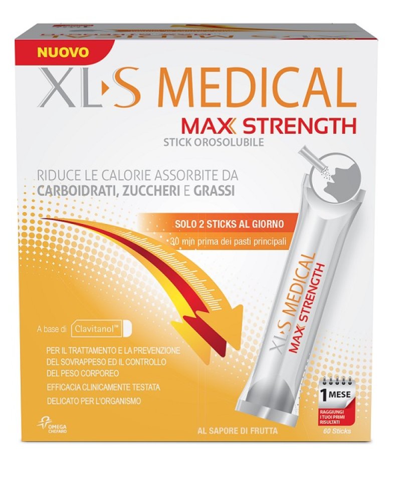 XLS MEDICAL MAX STRENGTH60STIC