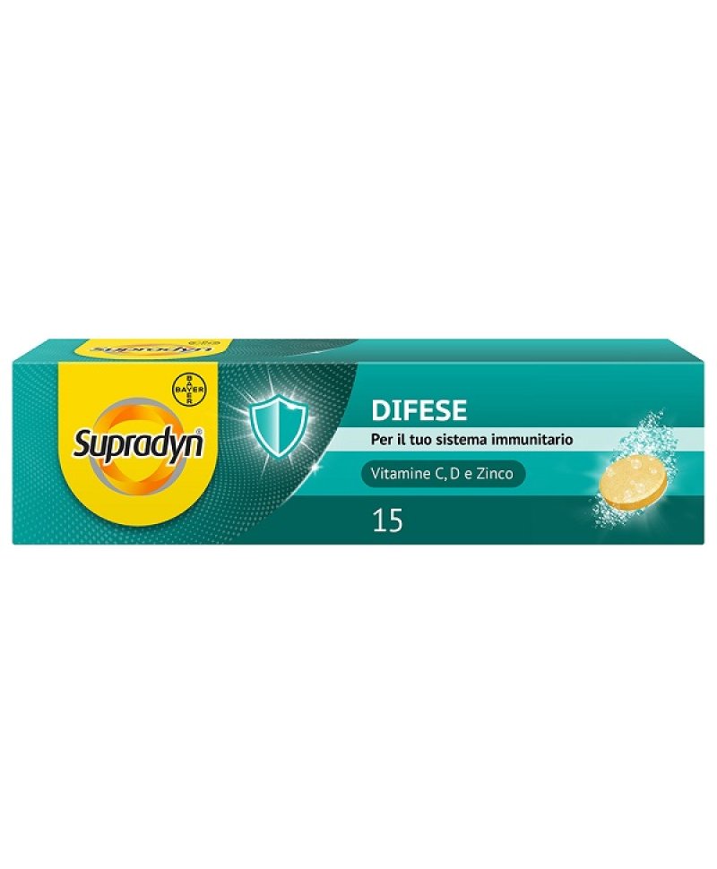 SUPRADYN DIFESE 15 Compresse EFFERV