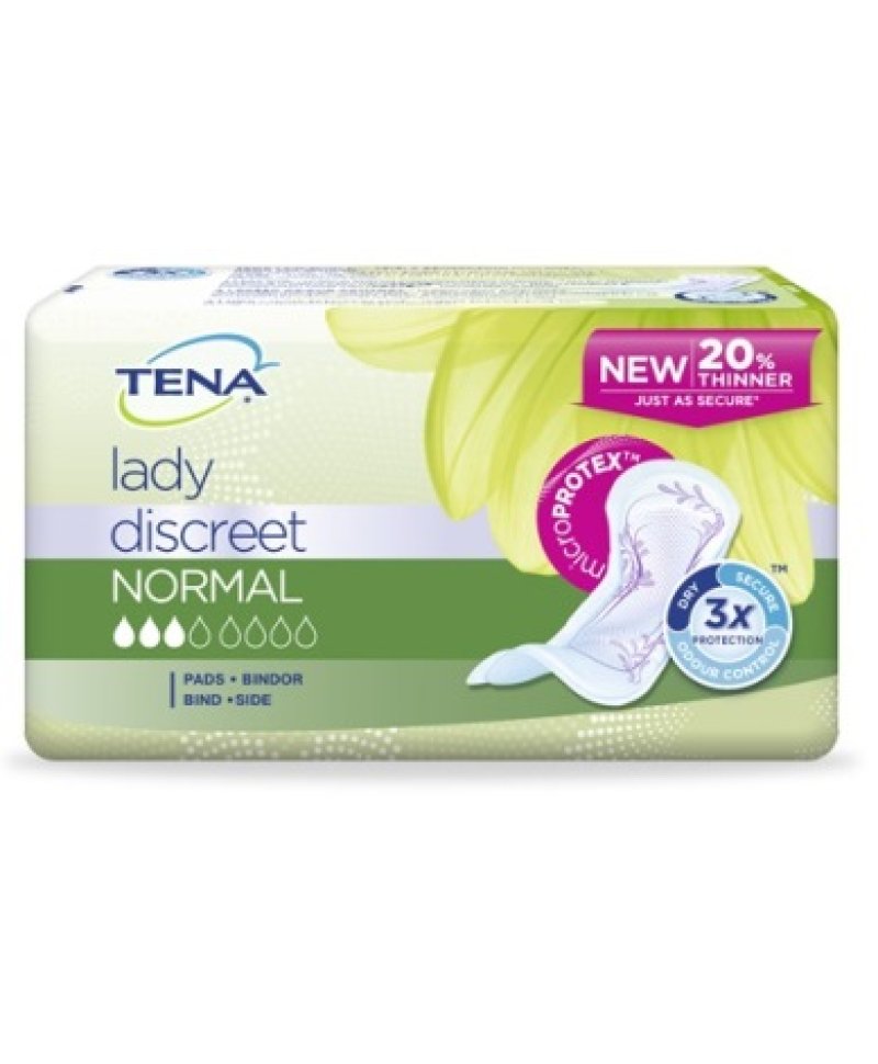 TENA DISCREET NORMAL 12PZ