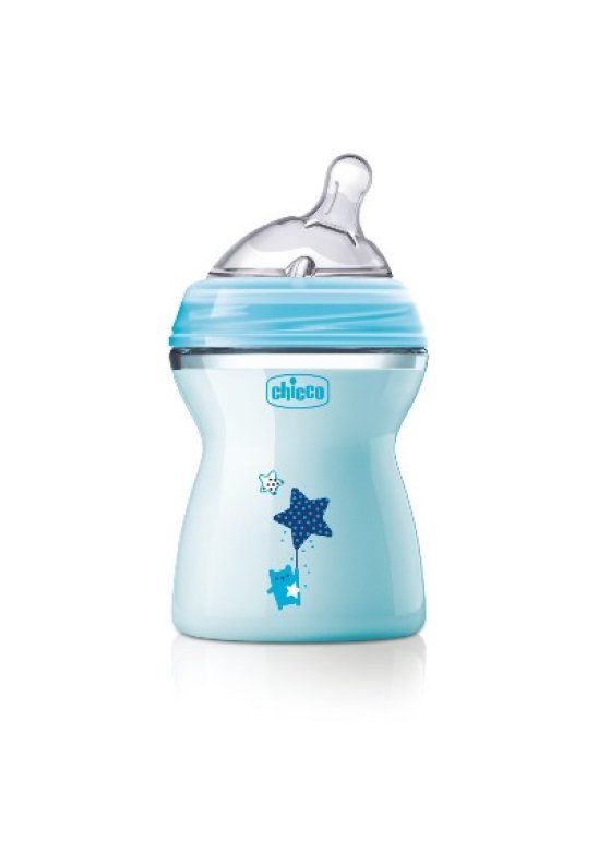 CH BIB NAT-FEEL 2M+ BOY 250ML