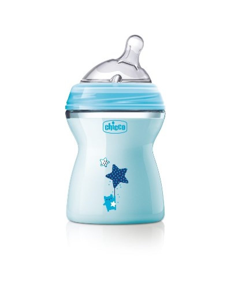 CH BIB NAT-FEEL 2M+ BOY 250ML