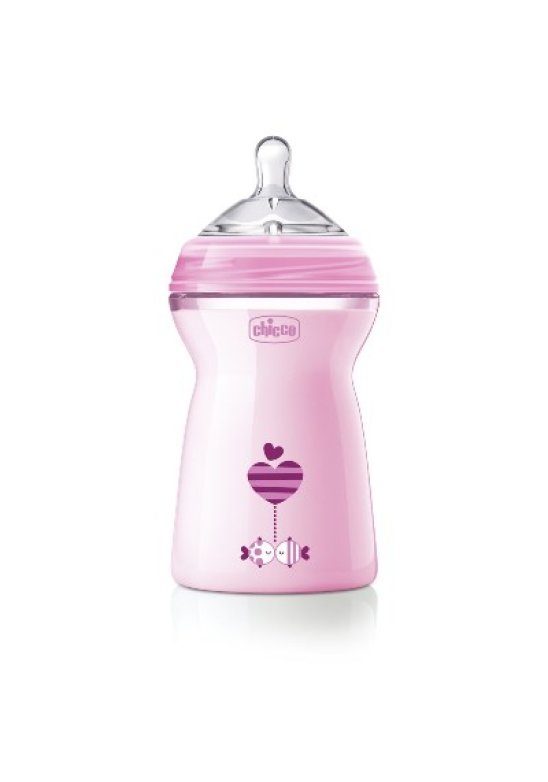 CH BIB NAT-FEEL 6M+ GIRL 330ML