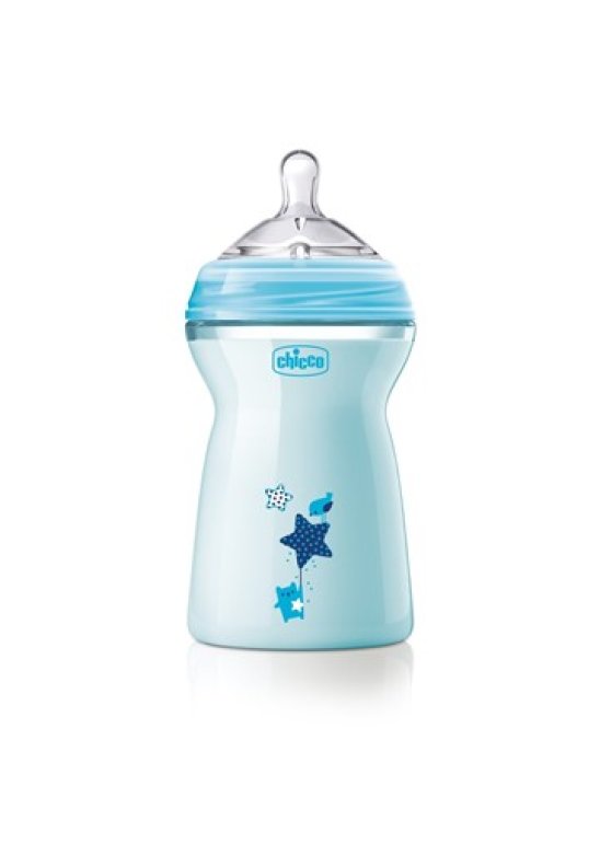 CH BIB NAT-FEEL 6M+ BOY 330ML