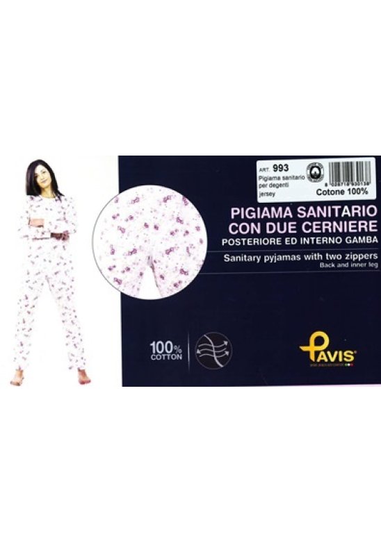 WELLNESS 993 PIGIAMA D ROSA XL