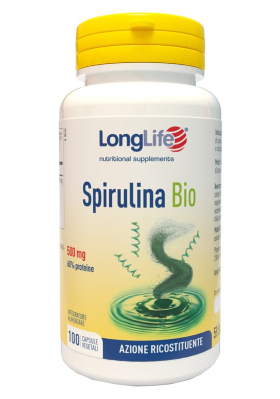 LONGLIFE SPIRULINA BIO 100 Capsule