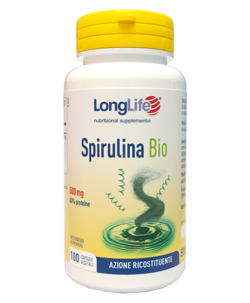 LONGLIFE SPIRULINA BIO 100 Capsule