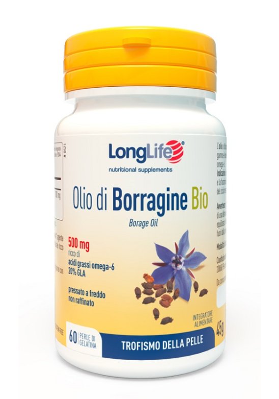 LONGLIFE OLIO BORRAG BIO 60PRL