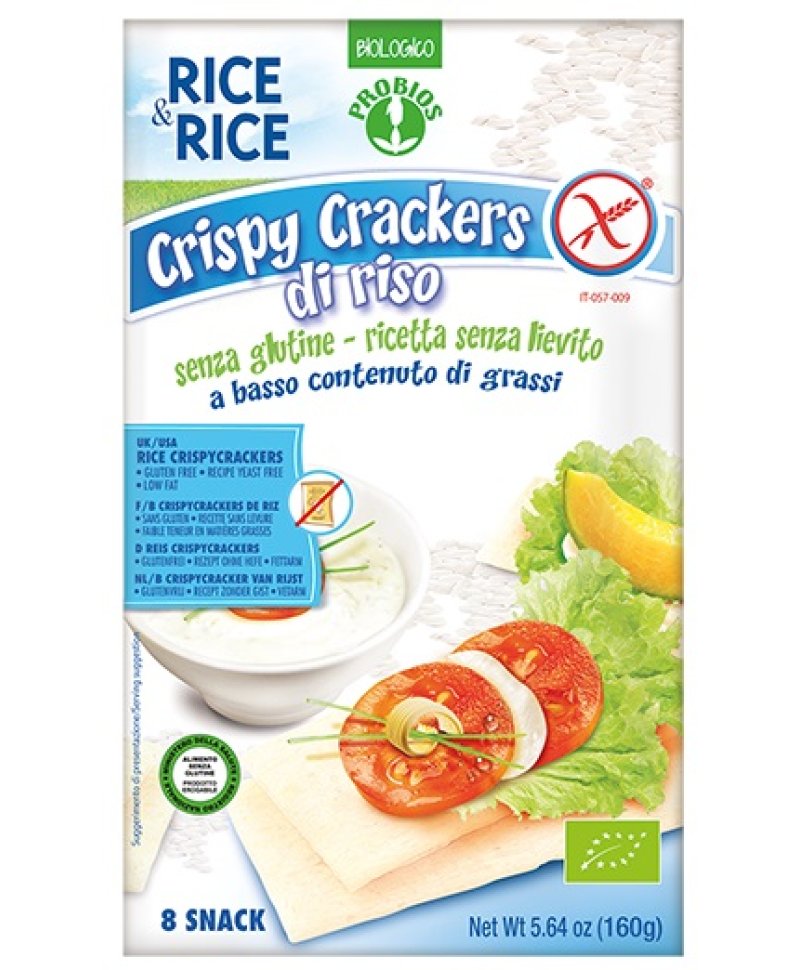 R&R CRISPY CRACKERS RISO 160G