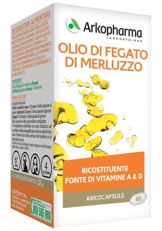 ARKO Capsule OLIO FEG MERLUZ 60PRL