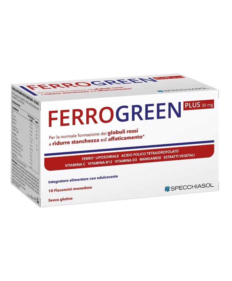 FERROGREEN PLUS 10FLX8ML