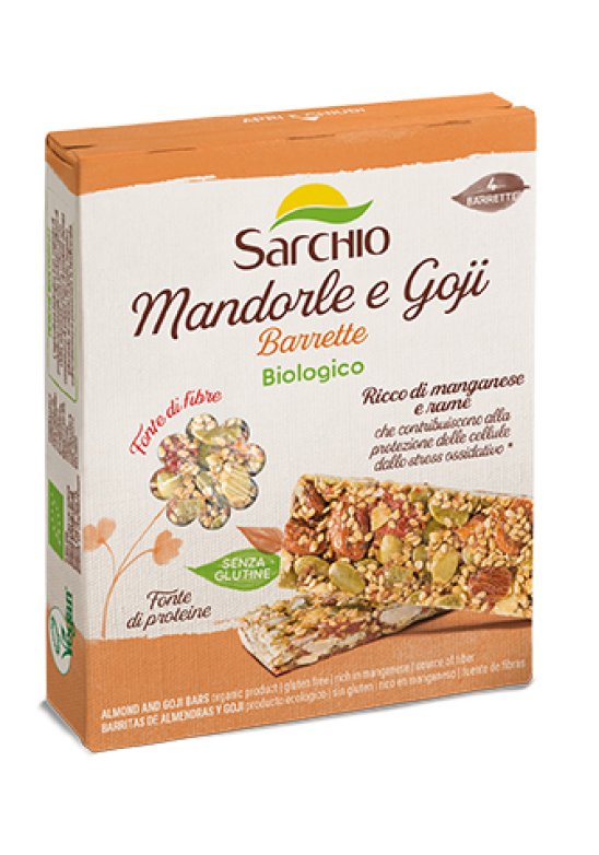 BARRETTE MANDORLE E GOJI 4X20G