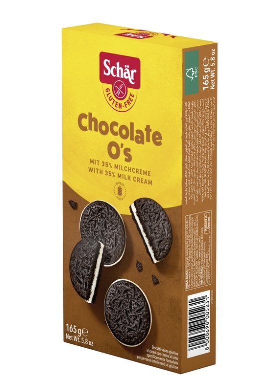 SCHAR CHOCOLATE O'S BISCOTTI