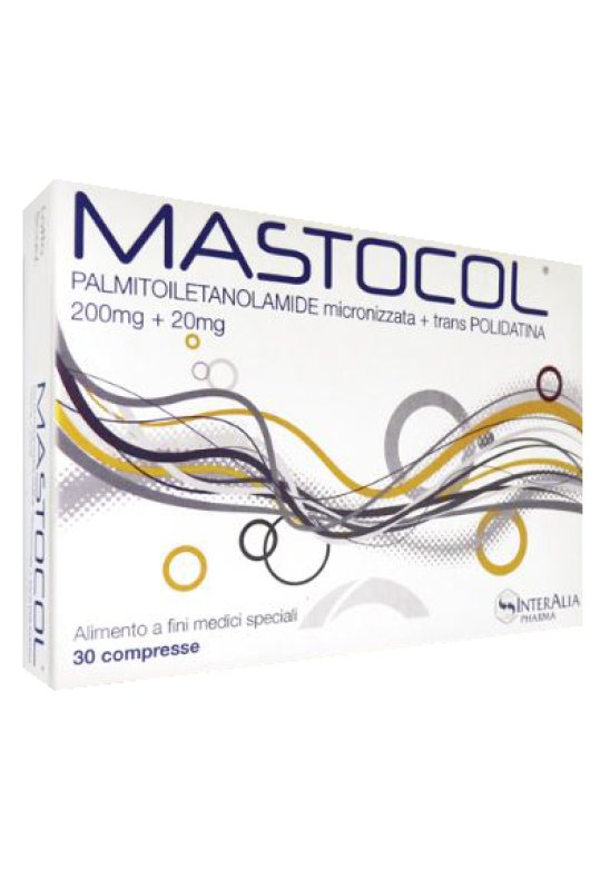 MASTOCOL 200MG+20MG 30 Compresse