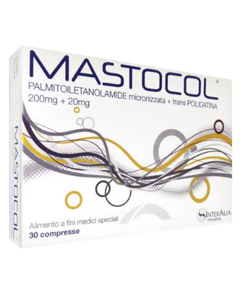 MASTOCOL 200MG+20MG 30 Compresse