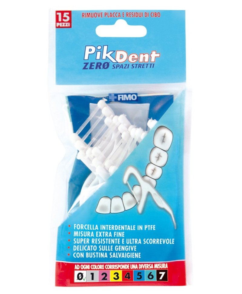 PIKDENT ZERO SPAZI STRETTI 15P