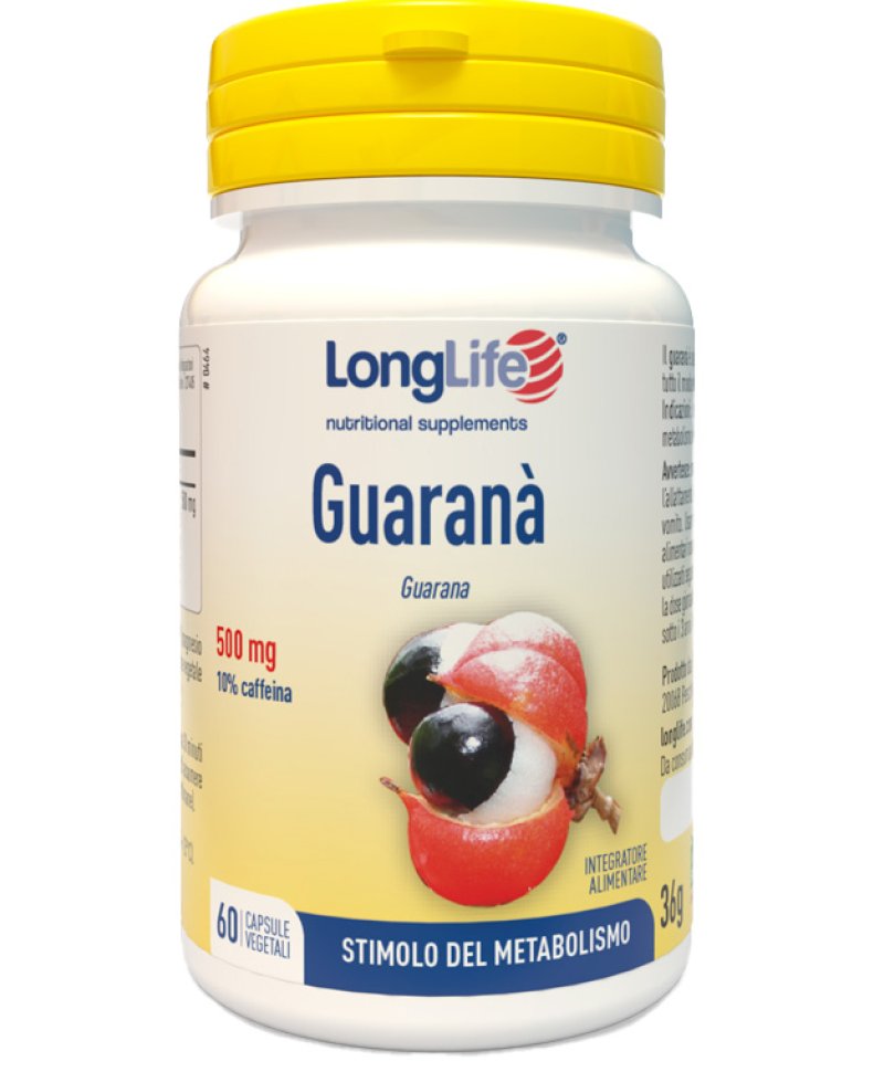 LONGLIFE GUARANA' 60CPS VEG