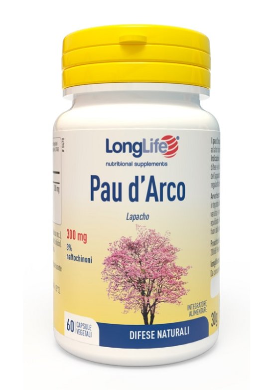 LONGLIFE PAU D'ARCO 60CPS