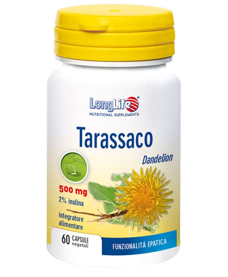 LONGLIFE TARASSACO 60CPS 500MG S