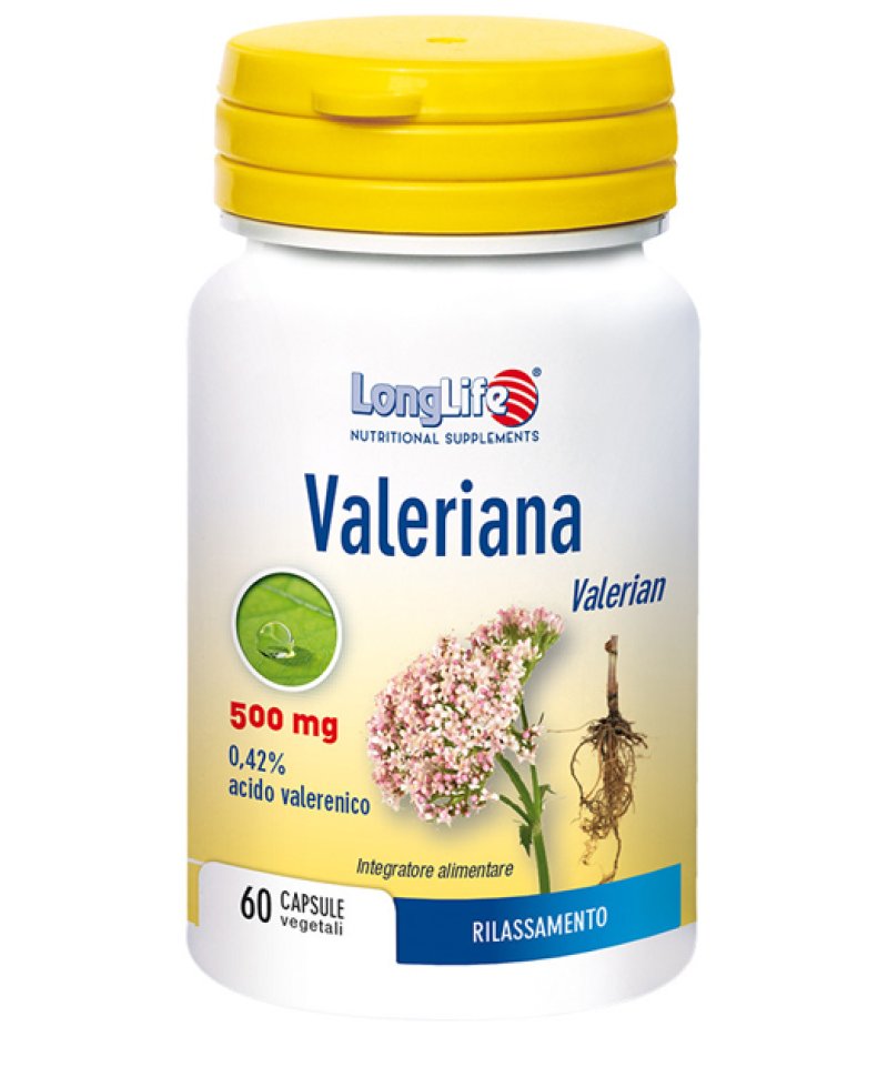 LONGLIFE VALERIANA 60 Capsule